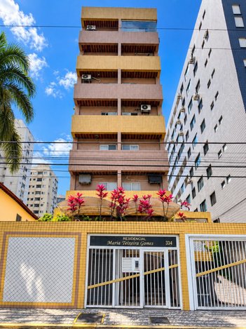 apartment em Rua Leblon, Guilhermina - Praia Grande - SP