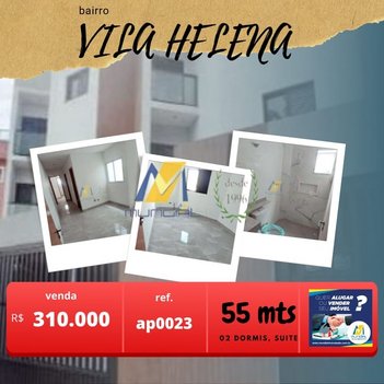 apartment em Avenida Andrade Neves, Vila Helena - Santo André - SP