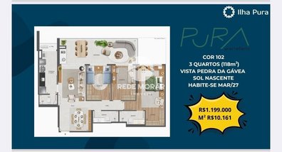 apartment em Rua Escritor Rodrigo Melo Franco, Barra Olímpica - Rio de Janeiro - RJ