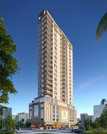 apartment em Rua 290, Meia Praia - Itapema - SC