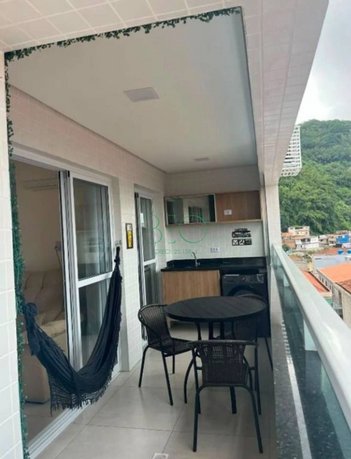 apartment em Rua 9 de Julho, Marapé - Santos - SP