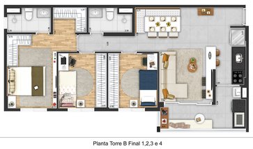 apartment em Avenida Itacira, Planalto Paulista - São Paulo - SP