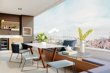 apartment em Rua Otávio do Patrocínio Medeiros, Nossa Senhora do Rosário - São José - SC