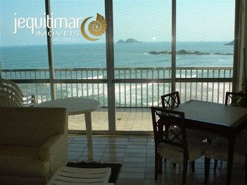 apartment em Marechal Deodoro da Fonseca, Pitangueiras - Guarujá - SP