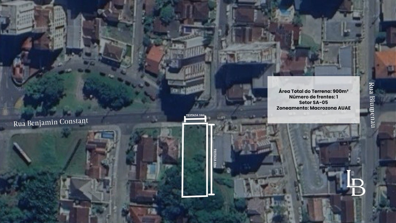 01 Terreno / Venda / América / Joinville / Santa Catarina