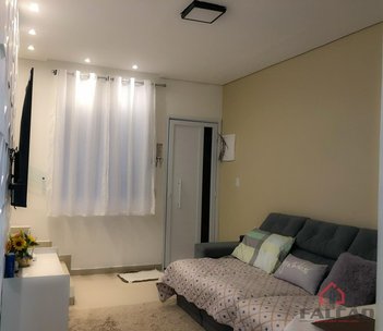 house em Avenida Cellula Matter, Parque Continental - São Vicente - SP