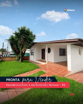 house em Avenida João Marconde Lajus, Centro - Nonoai - RS