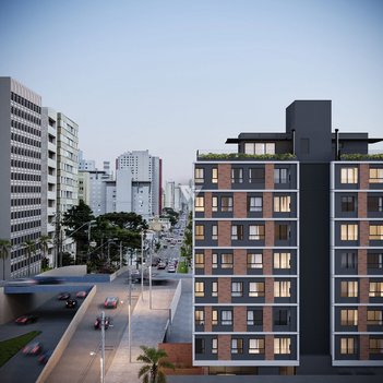 apartment em Avenida Visconde de Guarapuava, Alto da Rua XV - Curitiba - PR