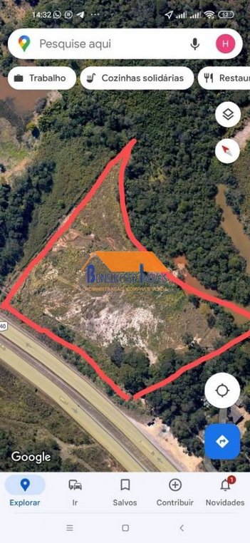land_lot em Rodovia BR-040, Vila Paris - Contagem - MG
