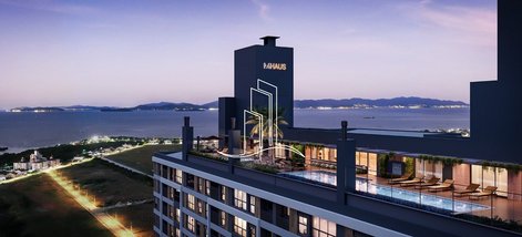 apartment em Avenida Marcondes de Mattos, Centro - Biguaçu - SC