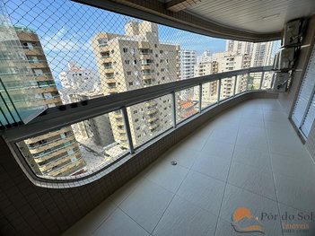 apartment em Rua Pedro Álvarez Cabral, Aviação - Praia Grande - SP