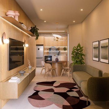 apartment em Rua Rosa de Lourdes Guimarães, Aeroclube - João Pessoa - PB