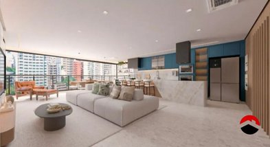 apartment em Avenida Roque Petroni Júnior, Jardim das Acácias - São Paulo - SP