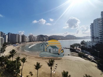 apartment em Avenida General Monteiro de Barros, Vila Luis Antônio - Guarujá - SP