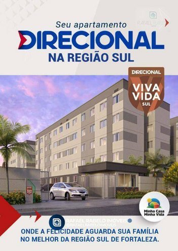 apartment em Rua Nadir Saboya, Edson Queiroz - Fortaleza - CE