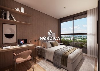 apartment em Rua Machado de Assis, Juvevê - Curitiba - PR