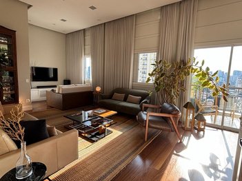 apartment em Avenida Padre Antônio José dos Santos, Cidade Monções - São Paulo - SP