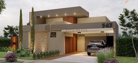 house em Avenida Oscar Niemeyer, Loteamento Terras de Florença - Ribeirão Preto - SP