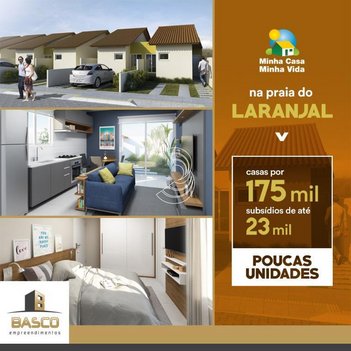 house em Rua Dois, Laranjal - Pelotas - RS