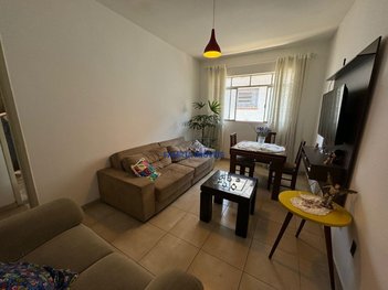 apartment em Avenida Conselheiro Nébias, Encruzilhada - Santos - SP
