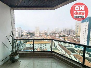apartment em Rua Oswaldo Cruz, Boqueirão - Santos - SP