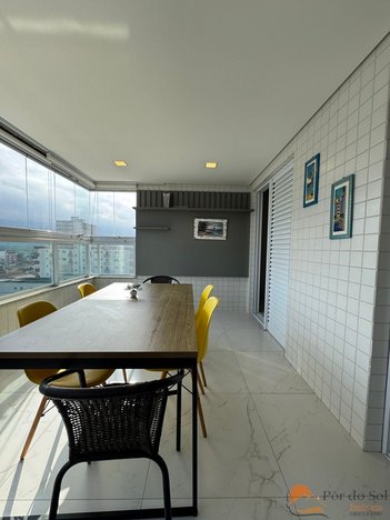 apartment em Rua José Carlos Pacce, Caiçara - Praia Grande - SP