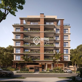 apartment em Rua Wenceslau Sarnacki, Mossunguê - Curitiba - PR