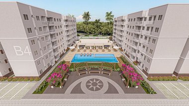 apartment em Rua Barão Aquiraz, Messejana - Fortaleza - CE