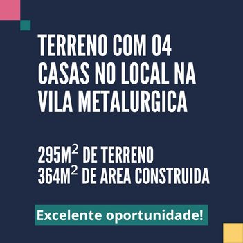 land_lot em Ana Neri, Vila Metalúrgica - Santo André - SP