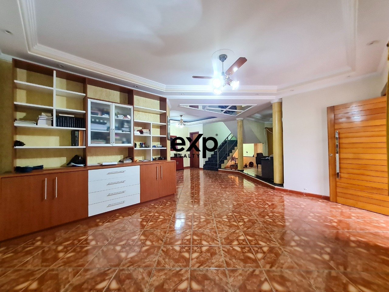 Sala 3 ambientes integradas - Casa no Condominio Portal da Asturias -  Piracicaba