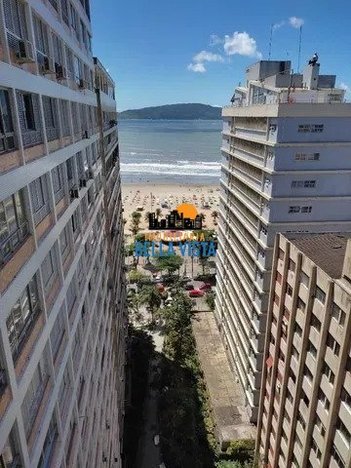 apartment em Rua Saldanha da Gama, Itararé - São Vicente - SP