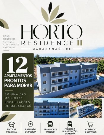 apartment em Rua Mestre José Henrique da Silva, Horto - Maracanaú - CE