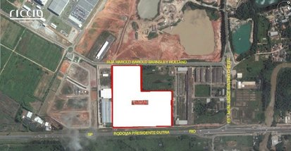 land_lot em Rua Harold Barnsley Holland, Rio Abaixo - Jacareí - SP