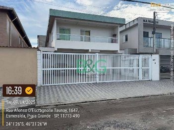 house em Rua Afonso D'Escragnolle Taunay, Esmeralda - Praia Grande - SP