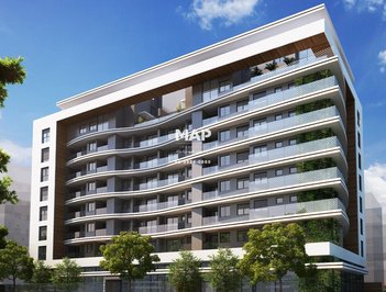 apartment em Rua Guilherme Pugsley, Água Verde - Curitiba - PR