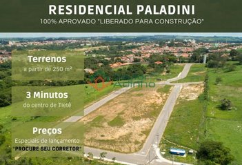 land_lot em Rua Antônio Lúcio da Silva, Residencial Paladini - Tietê - SP