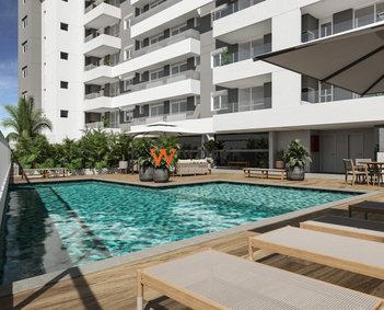 apartment em Rua Libia Cruz, Estreito - Florianópolis - SC