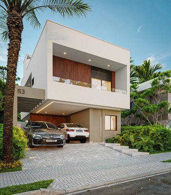 house em Rua Regina Stuzinski Ramos, Costeira - São José dos Pinhais - PR