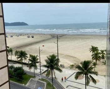apartment em Rua Particular Pai Felipe, Guilhermina - Praia Grande - SP