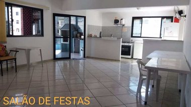 apartment em Rua Leblon, Guilhermina - Praia Grande - SP