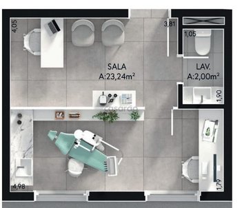 office em Avenida Mozart Victor Russomano, São Gonçalo - Pelotas - RS