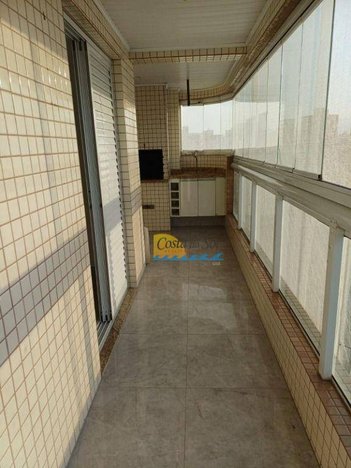 apartment em Rua Vasco da Gama, Aviação - Praia Grande - SP