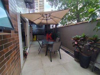 apartment em Rua Marcelo Ribeiro de Mendonça, Ponta da Praia - Santos - SP