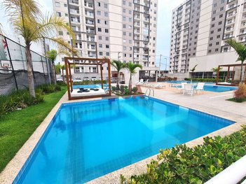 apartment em Rua Washington Luís, Ouro Verde - Nova Iguaçu - RJ