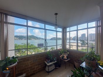 apartment em Avenida Antônio Rodrigues, Centro - São Vicente - SP