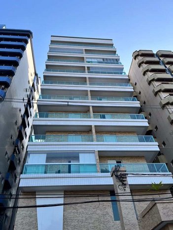 apartment em Rua Rui Barbosa, Canto do Forte - Praia Grande - SP