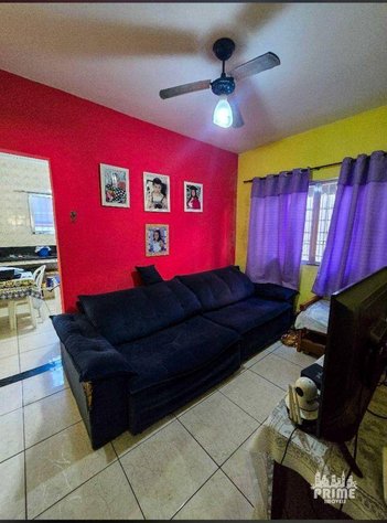 apartment em Rua Sérgio Paulo Freddi, Ocian - Praia Grande - SP