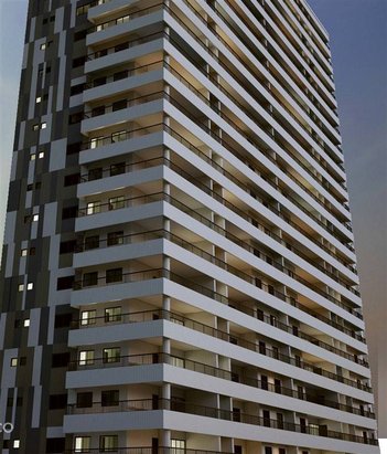 apartment em Rua Doutor Júlio de Mesquita Filho, Aviação - Praia Grande - SP