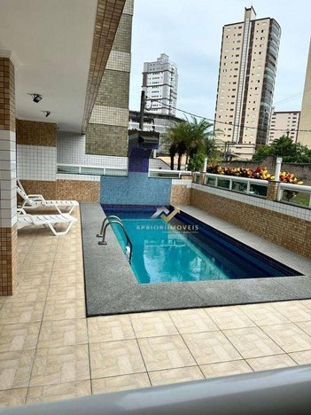 apartment em Rua Maria Tognini, Caiçara - Praia Grande - SP