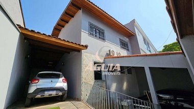 house em Rua Itália, Jardim Santo Antônio - Santo André - SP